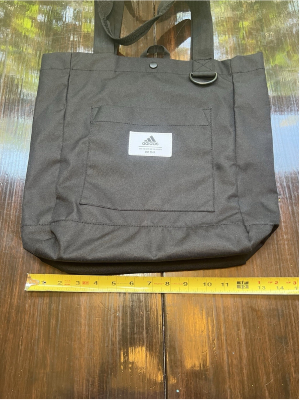 Adidas Everyday Tote Lightweight Sport Bag Black - Picture 6 of 8